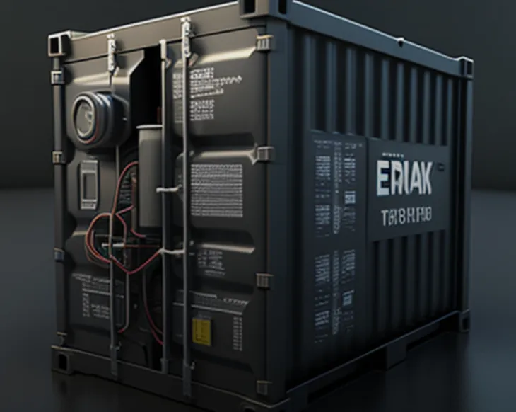 BESS container enclosure manufactured by Glorich Energy