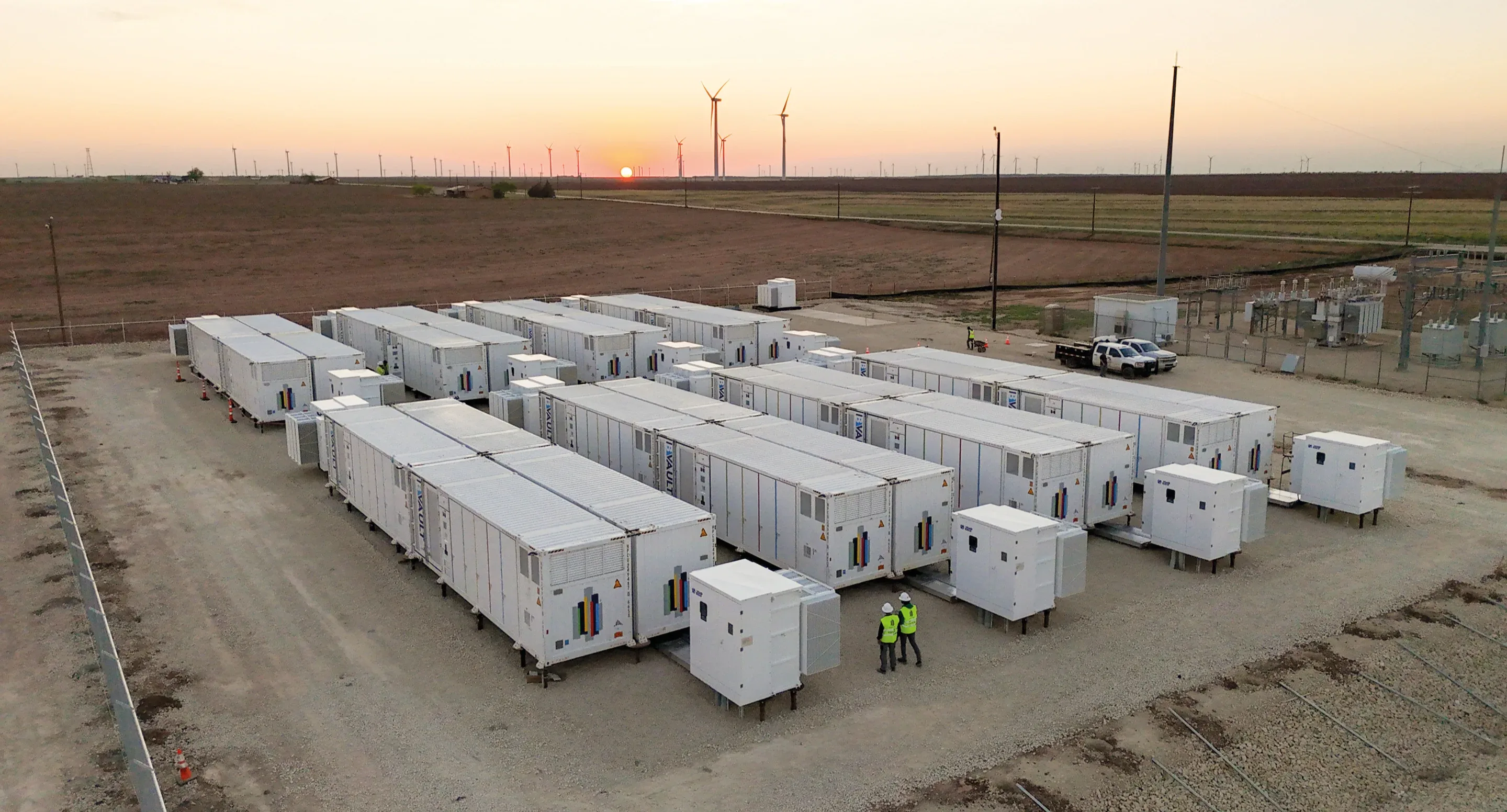 BESS container enclosure HVAC thermal management desert sites — photo 1